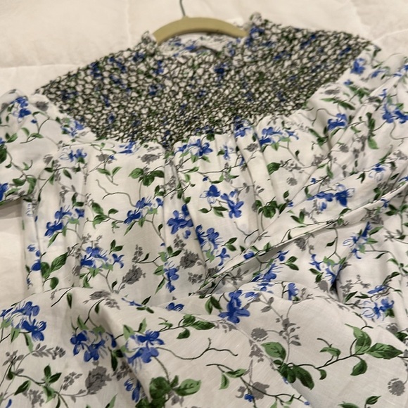 ZARA FLORAL PRINTED RUSTIC DRESS - Picture 8 of 16